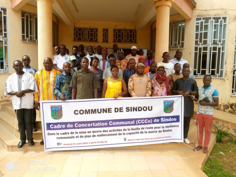 PREMIÈRE SESSION DU CADRE DE CONCERTATION COMMUNAL (CCCo)DE LA COMMUNE DE SINDOU