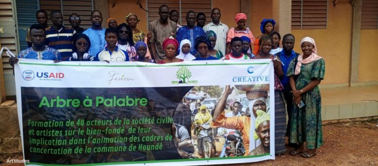 Formation des Acteurs de la Société Civile et Artistes à Houndé